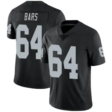 Black Men's Alex Bars Las Vegas Raiders Limited Team Color Vapor Untouchable Jersey