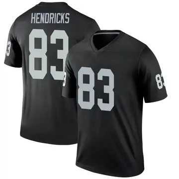 Black Youth Ted Hendricks Las Vegas Raiders Legend Jersey