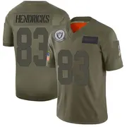 Camo Men's Ted Hendricks Las Vegas Raiders Limited 2019 Salute to Service Jersey