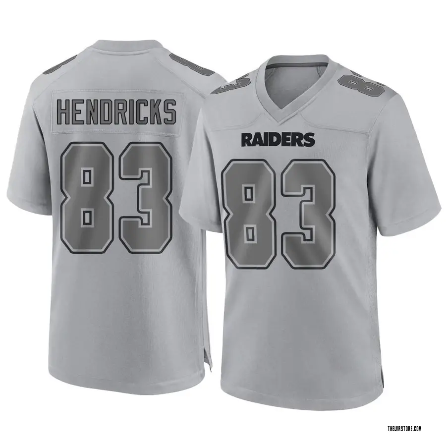 Gray Men's Ted Hendricks Las Vegas Raiders Game Atmosphere Fashion Jersey