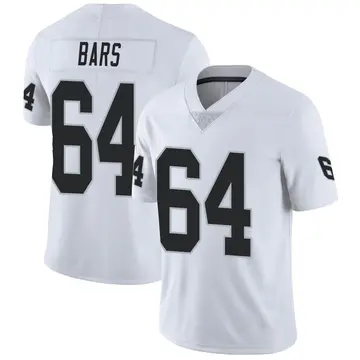 White Men's Alex Bars Las Vegas Raiders Limited Vapor Untouchable Jersey