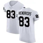 White Men's Ted Hendricks Las Vegas Raiders Elite Vapor Untouchable Jersey