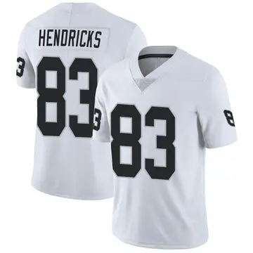White Men's Ted Hendricks Las Vegas Raiders Limited Vapor Untouchable Jersey