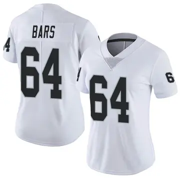 White Women's Alex Bars Las Vegas Raiders Limited Vapor Untouchable Jersey