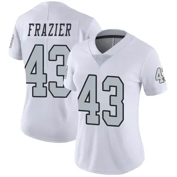 White Women's Kavon Frazier Las Vegas Raiders Limited Color Rush Jersey