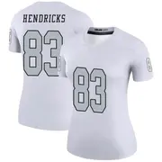 White Women's Ted Hendricks Las Vegas Raiders Legend Color Rush Jersey