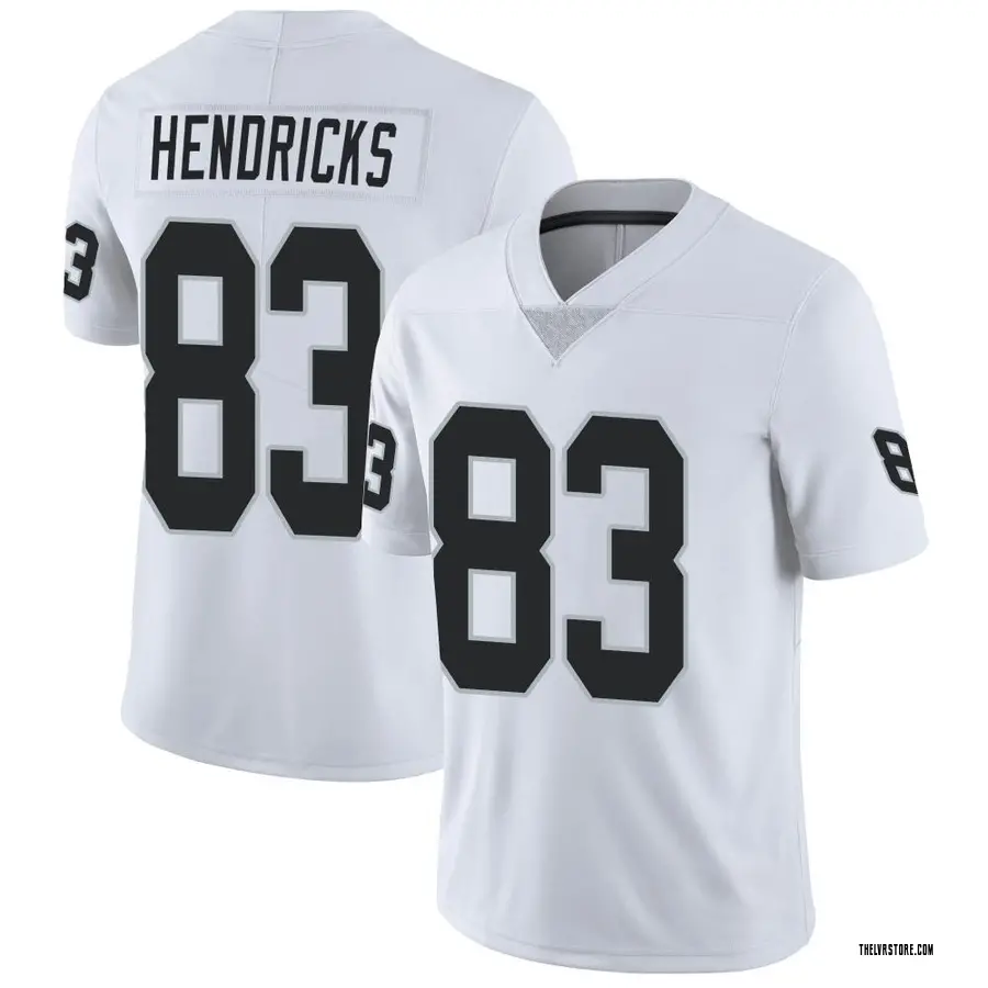 White Youth Ted Hendricks Las Vegas Raiders Limited Vapor Untouchable Jersey